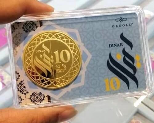 10 Dinar GB Gold