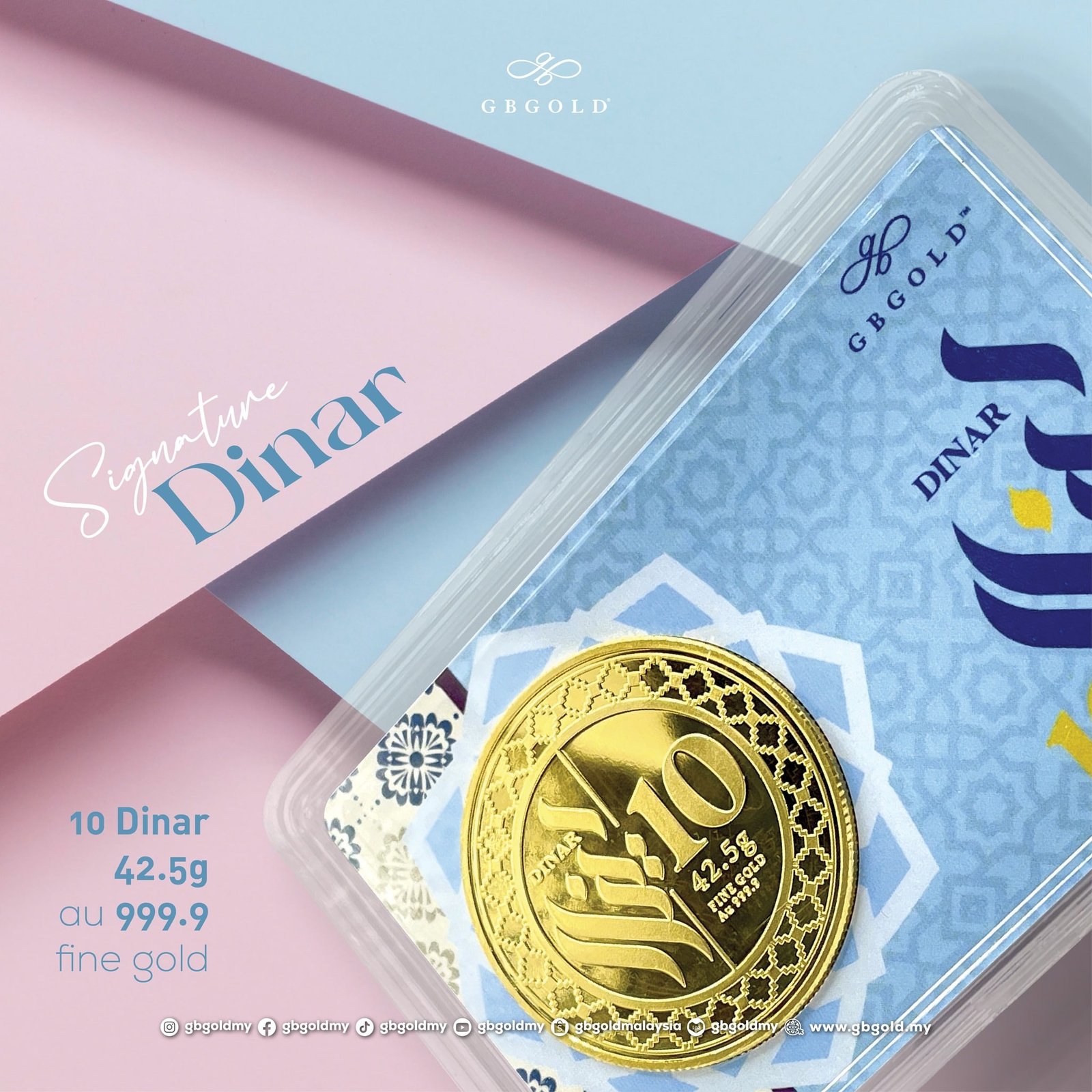 Signature 10 Dinar - Image 3