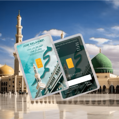 Selawat Nabi 1g Gold Bar