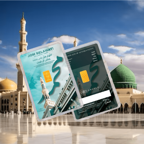 Selawat Nabi 1g Gold Bar