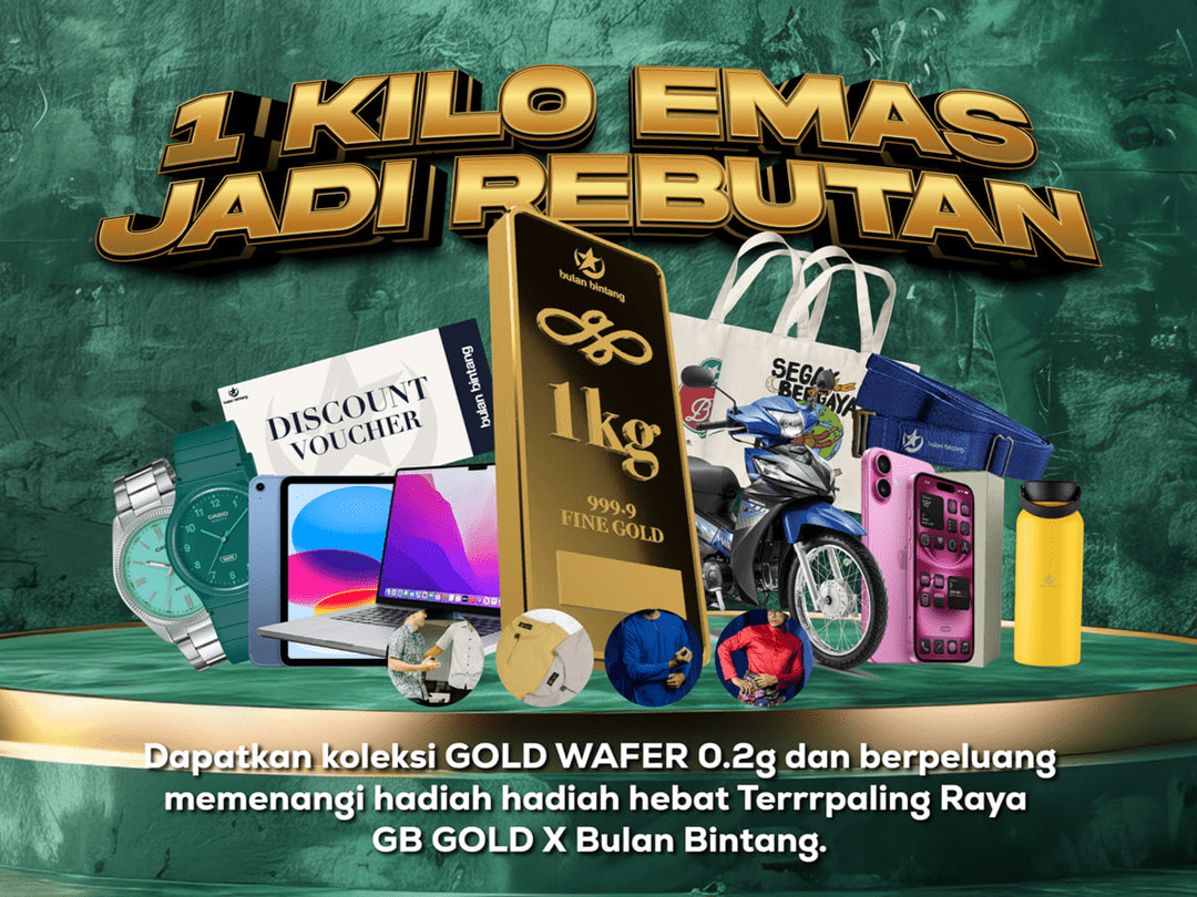 GB Gold x Bulan Bintang Giveaway